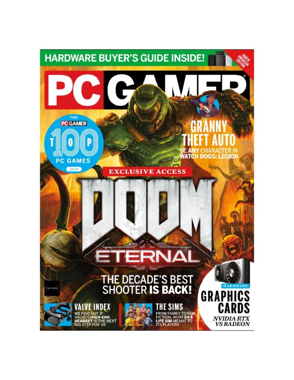 PC Gamer US   Issue 322 (October 2019) cover